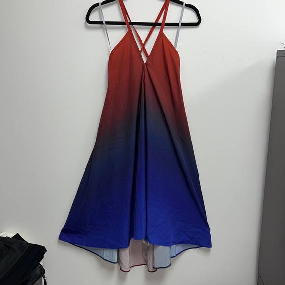 Athleta Dresses & Skirts - NWT Athleta Daytrip Ombré’ Convertible Sundress Sz.XS